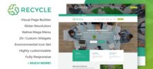 Recycle Green Business WordPress Theme