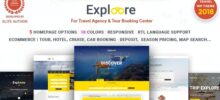 Explore Tour Travel WordPress Theme