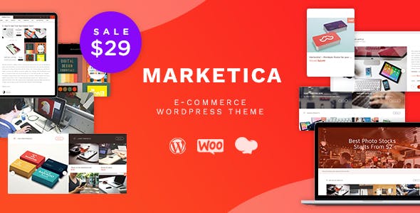 Marketica WooCommerce Marketplace Theme