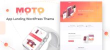 Moto WordPress Landing Page Theme