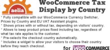 Tax Display By Country For WooCommerce