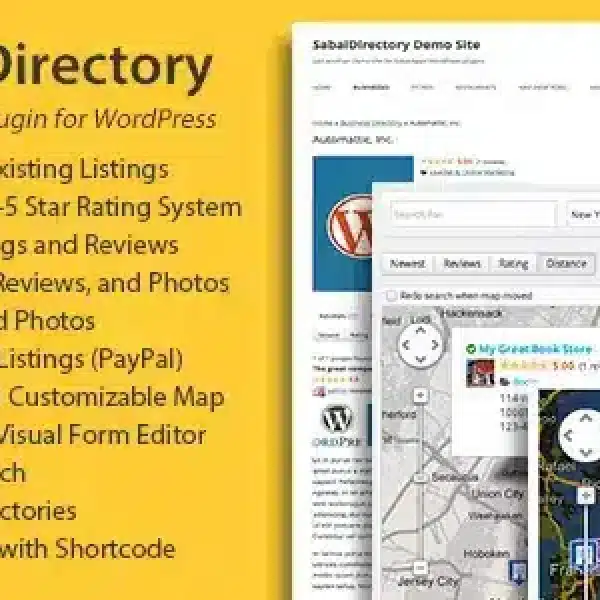 Sabai Directory plugin for WordPress