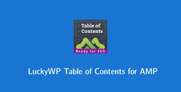 LuckyWP Table of Contents for AMP