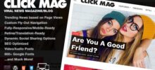 Click Mag Viral News Magazine Blog Theme