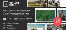 Uplands Golf Course WordPress Theme
