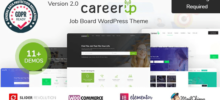 CareerUp Job Board WordPress Theme