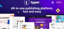 Typer – Amazing Blog And Multi Author Publishing Theme