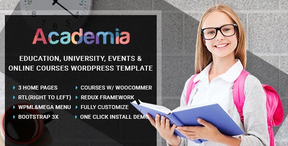 Academy Center WordPress Theme