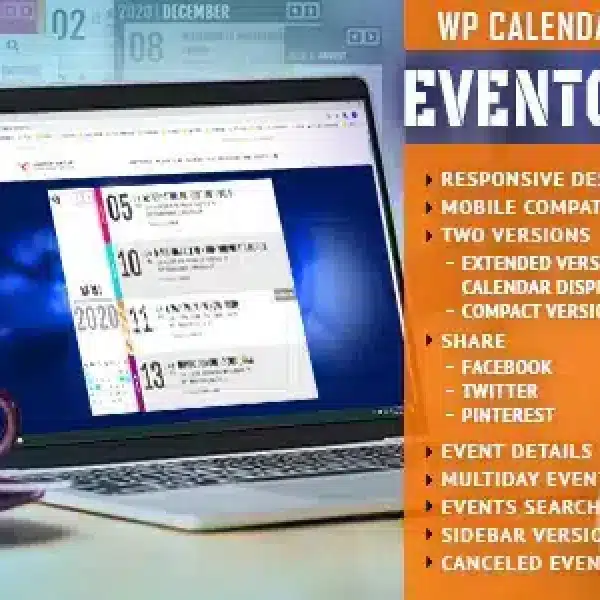 EventoZilla Event Calendar Plugin