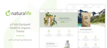 NaturaLife Health and Organic Theme