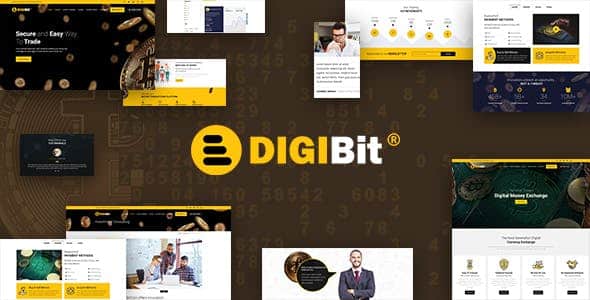DigiBit Bitcoin Trading Theme