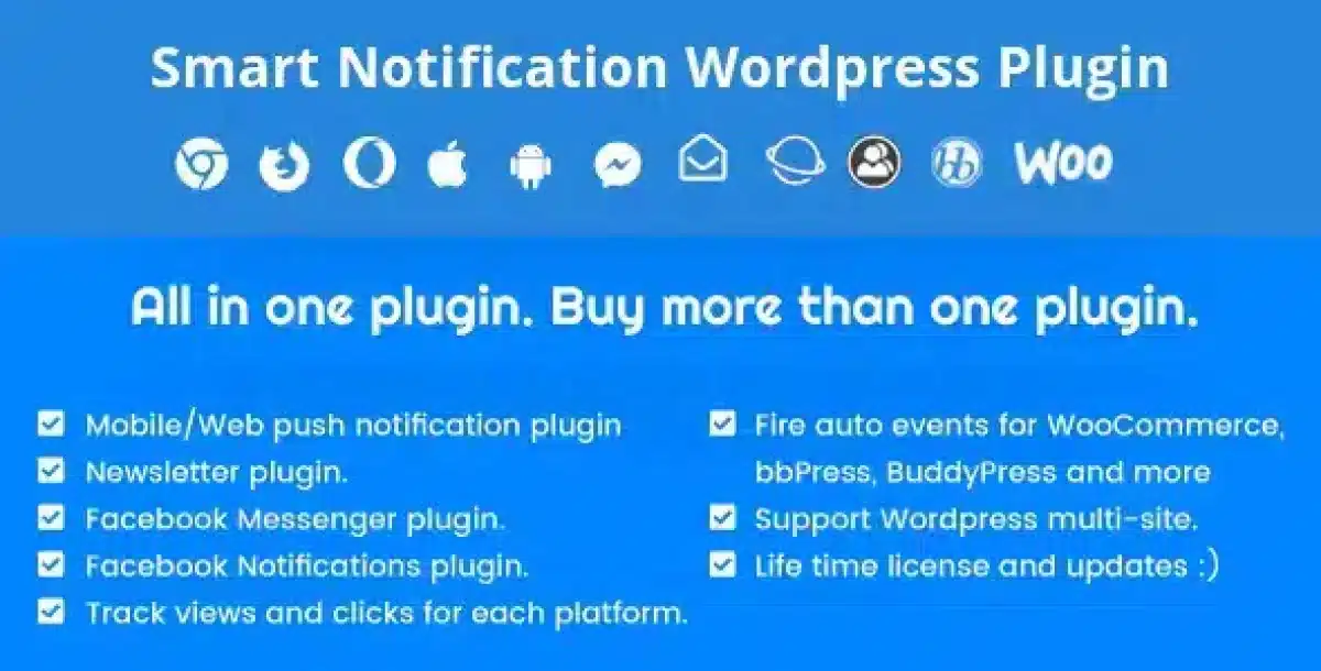 Smart Notification Wordpress Plugin