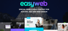 EasyWeb Hosting And Agencies Theme