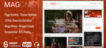 MagOne Blogger Wordpress Theme