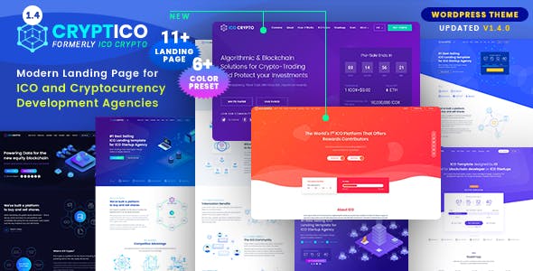 Cryptico Crypto and Cryptocurrency Theme