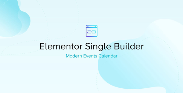Elementor Single Builder For MEC