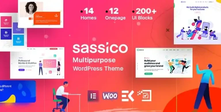 Sassico Saas Startup Agency Theme