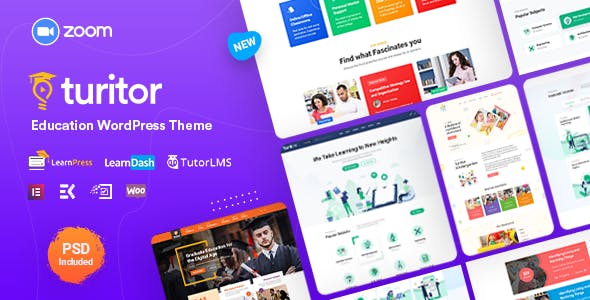 Turitor LMS And Education Theme