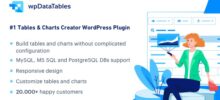 WpDataTables Tables And Charts Manager For WordPress