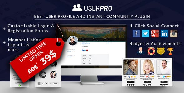 UserPro Community and User Profile Plugin