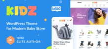 KIDZ Baby Shop And Kids Store Theme