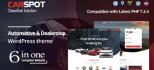 CarSpot Dealership Classified Theme