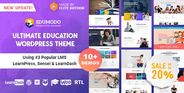 Edumodo Education WordPress Theme