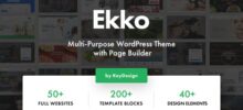 Ekko Multipurpose WordPress Theme