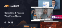 Maxbizz Consulting and Financial Theme