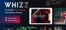 WHIZZ Photography WordPress Theme