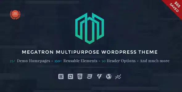 Megatron MultiPurpose WordPress Theme