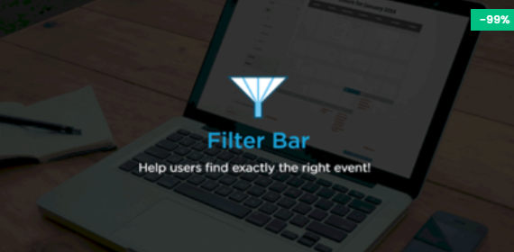 The Events Calendar Filter Bar
