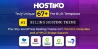 Hostiko WordPress WHMCS Hosting Theme