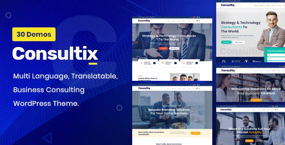 Consultix Business Consulting Theme