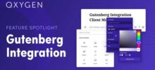 Oxygen Gutenberg Integration