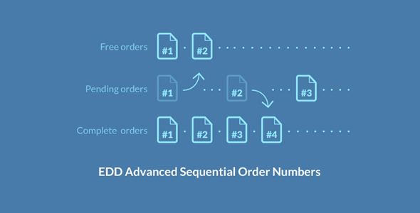 EDD Advanced Sequential Order Numbers