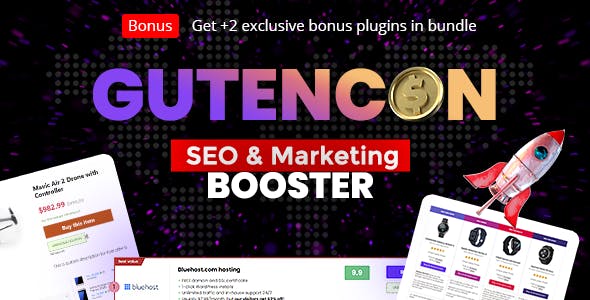 Gutencon Marketing and SEO Booster for Gutenberg