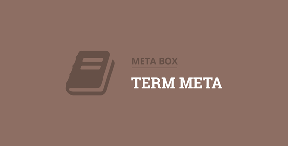 Meta Box Term Meta Extension