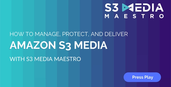 S3 Media Master Wordpress Plugin