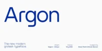 Argon Premium Font
