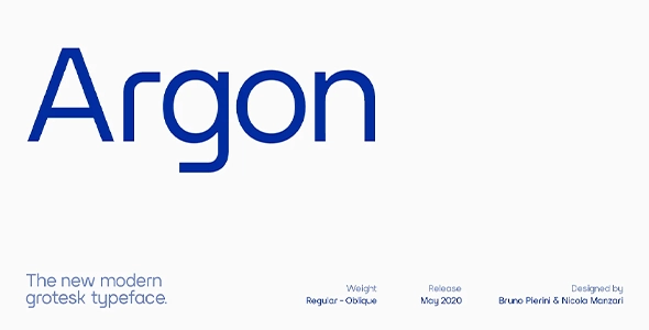Argon Premium Font