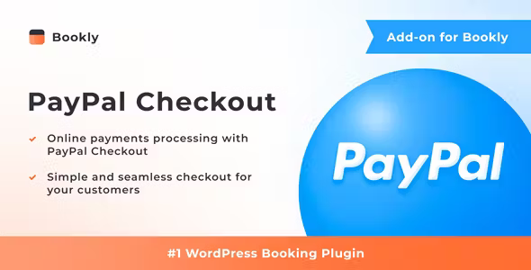 Bookly PayPal Checkout Add-on