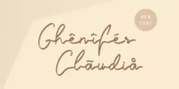 Ghenifer Claudia Premium Font