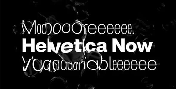 Helvetica Now Variable Font