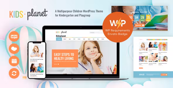 Kids Planet WordPress Theme
