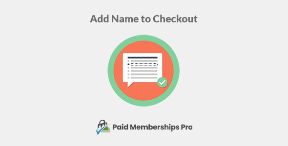 PMPRO Add Name to Checkout