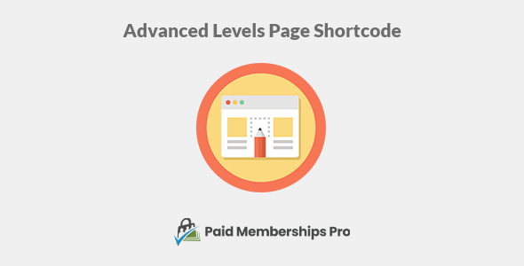 PMPRO Advanced Levels Page Shortcode