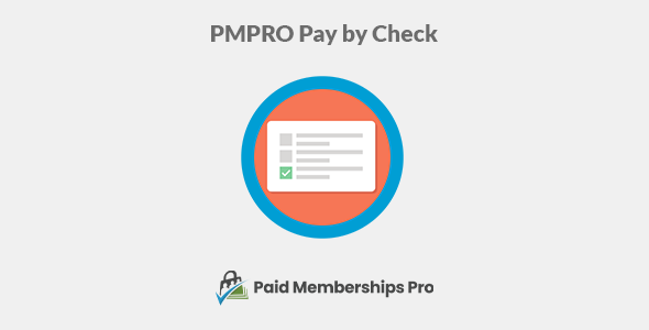 PMPRO Pay by Check