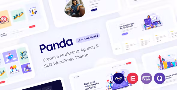 Panda Creative Agency and SEO Theme