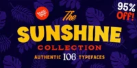 VVDS Sunshine Font Collection